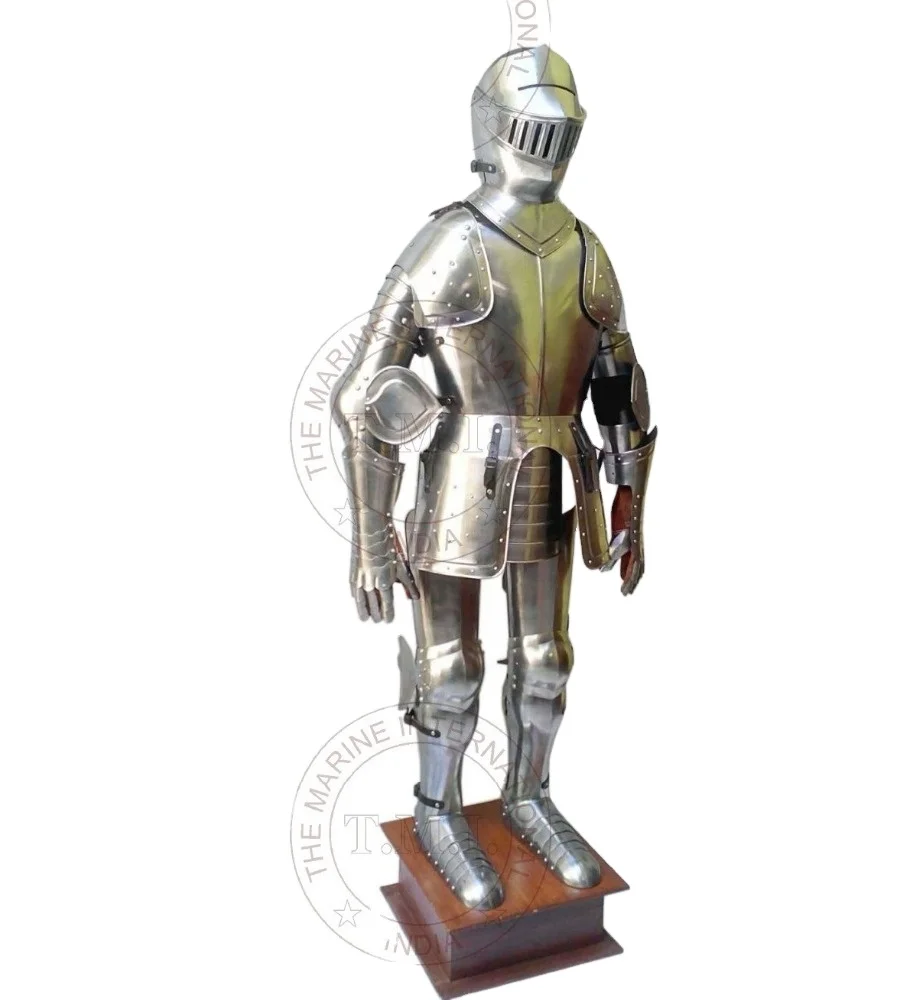 sistemático A través de guía Handmade Medieval 18 Gauge Solid Steel Knight Wearable Suit Of Armor  Crusader Combat Full Body Armour Decor Gift., View Full suit of Armour  costume Medieval Wearable Knight CRUSADER Collectibles Armor Costume Adult