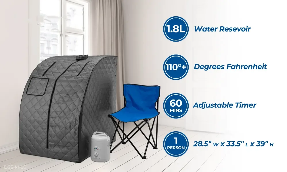 Factory Foldable Portable Sauna Indoor Lose Weight Relax Steam Sauna