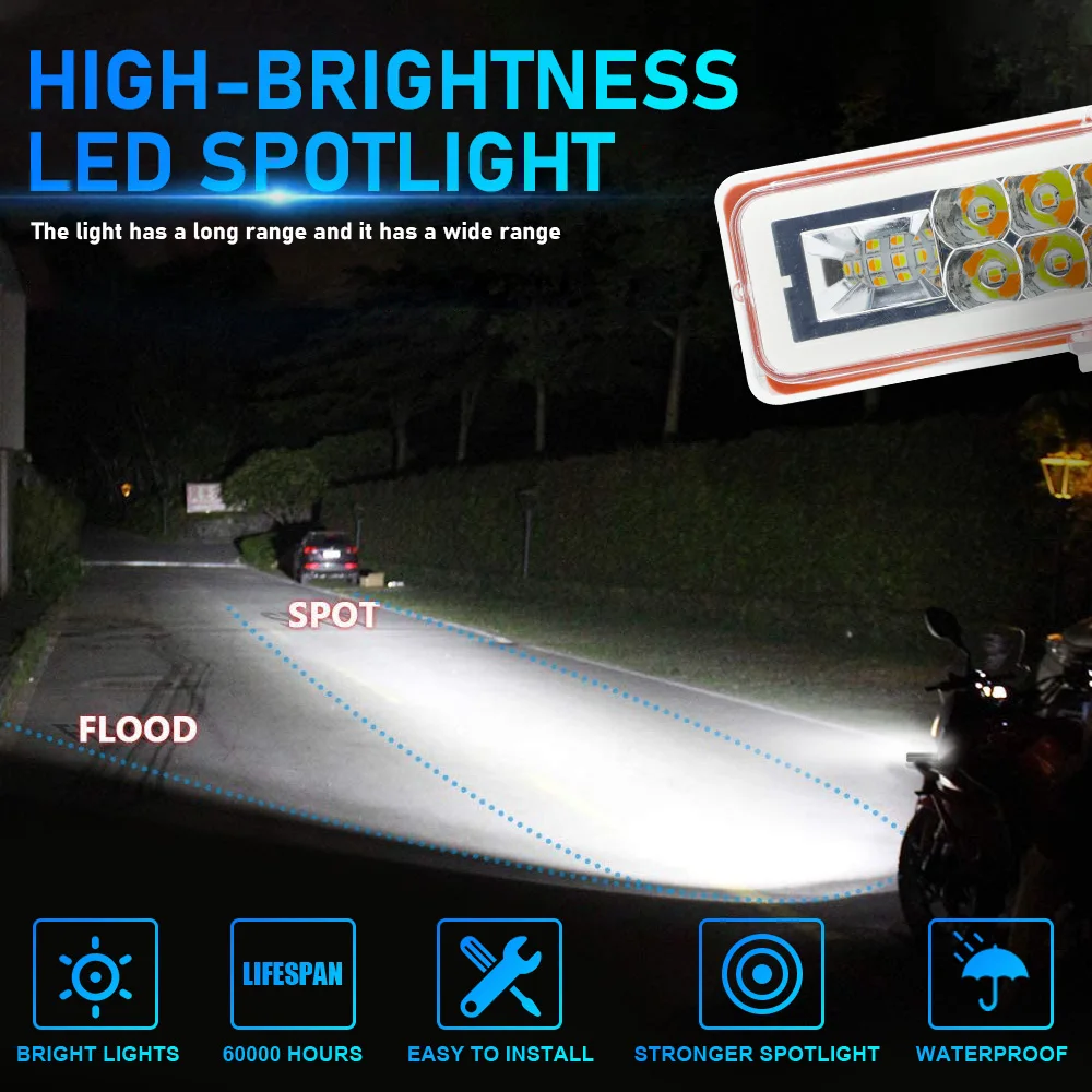 Liangye Lighting Unicorn Uc1610 Factory Motorcycle Led Headlight Bulb