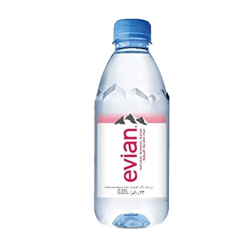 Натуральная родниковая вода Evian (1 5 л/12 ПК) цены на оптовую бутилированную воду evian минеральная 330 мл в бутылке для домашних животных
