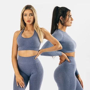 High Waist Workout Leggings Fitness Yoga Wear Sports Running Womens Seamless Workout Suits Fitness Sets for Women Active Wear