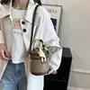 Circular brown