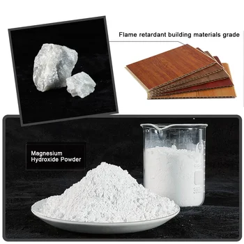 Liao Ning Asbestos Free Environmentally-Friendly Magnesium Hydroxide for Fireproof Building Material
