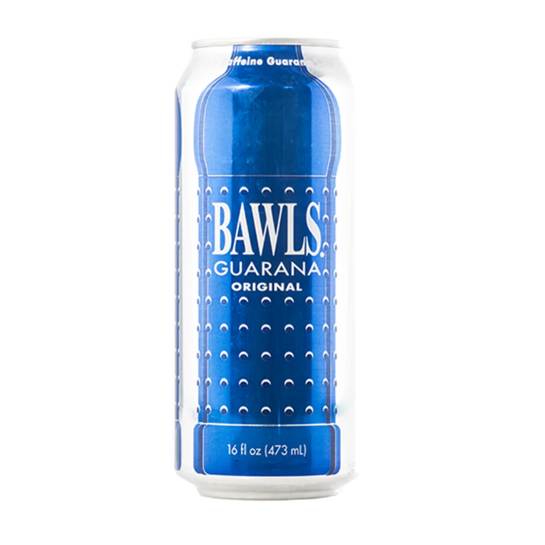 Bawls Original Soda With Guarana Caffeine Energy Drink Beverage 16 Oz