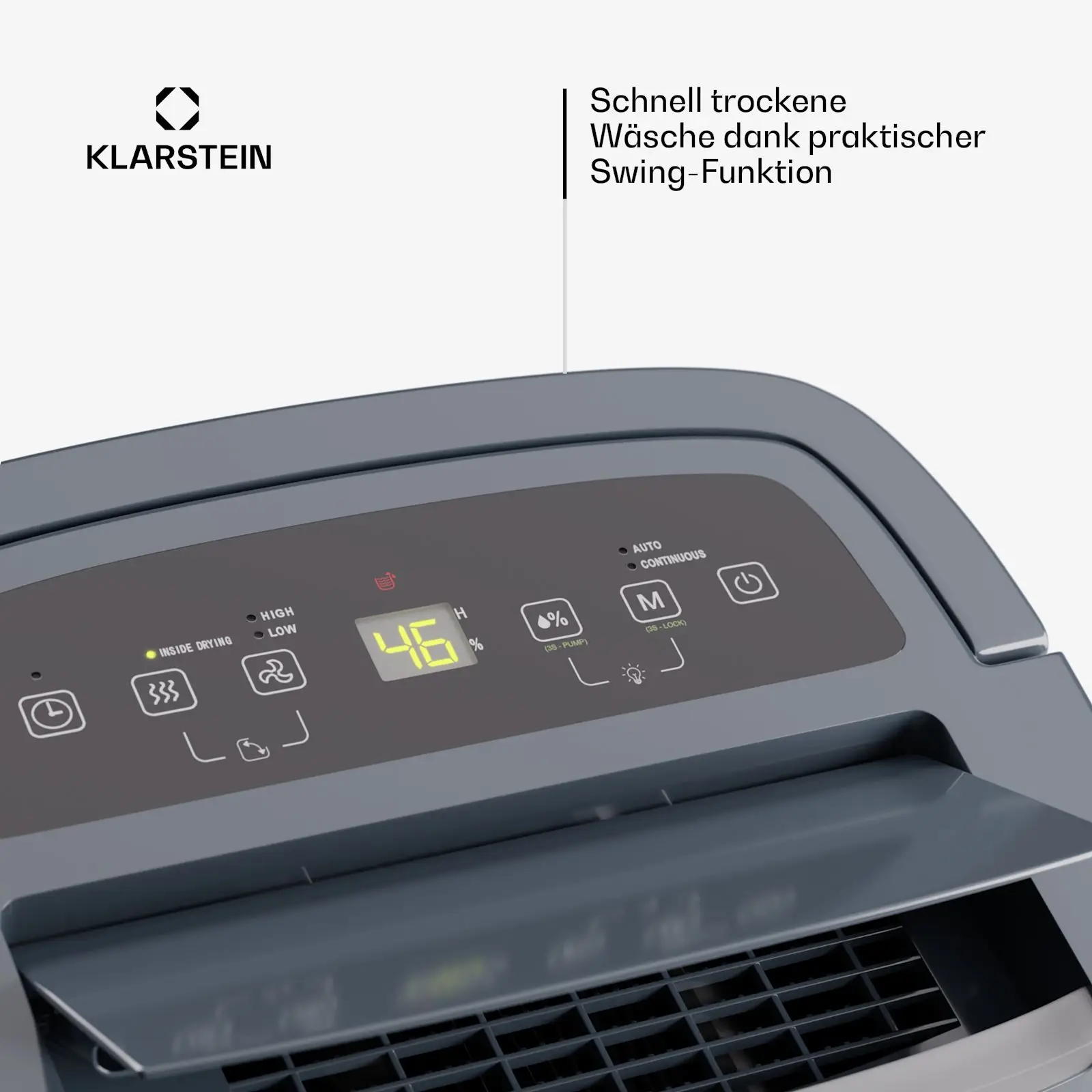 Dehumidifier, 30L, Portable, 25-30, m2 - detail 10