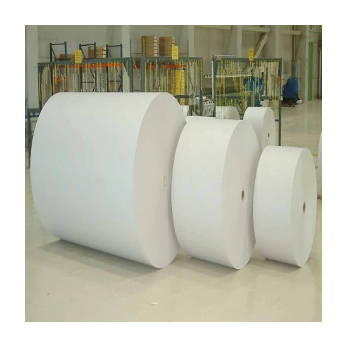 100% Virgin Pulp Jumbo Roll Offset Printing Paper 80gsm Large 80g 90g ...