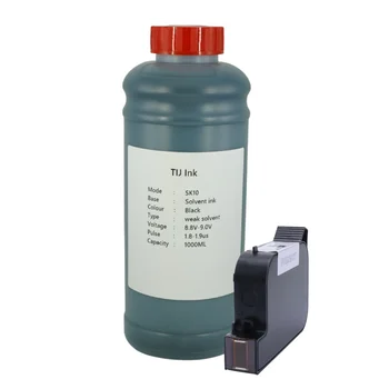 Uniplus Tij 2.5 Fast-dry Solvent Based Black Ink Refill Ink 1000ml One ...