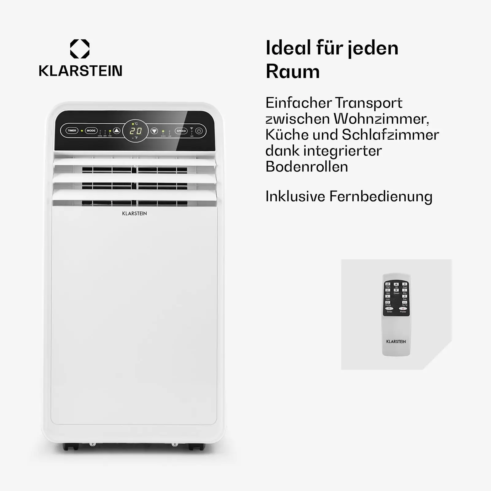 Portable Air Conditioner, 9000, BTU, 14-20, m2 - detail 8