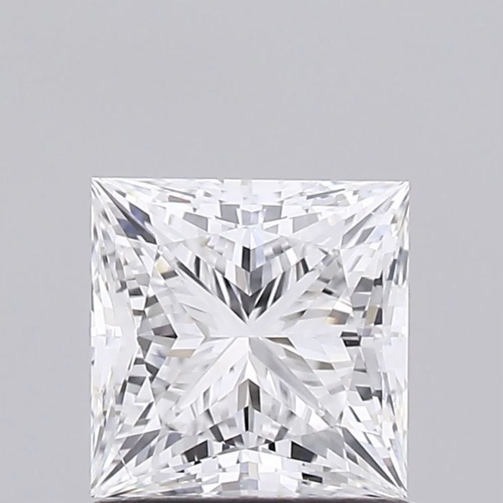 India IGI GIA Certificate Lab Diamond 0.5CT 1CT 2CT 3CT Princess Cut D HPHT CVD VVS VS Lab Grown Diamond