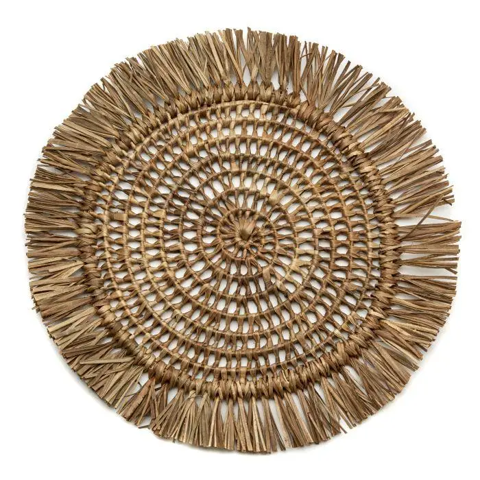 New Design 2023 Round Seagrass Placemats Woven For Best Plate Dish ...