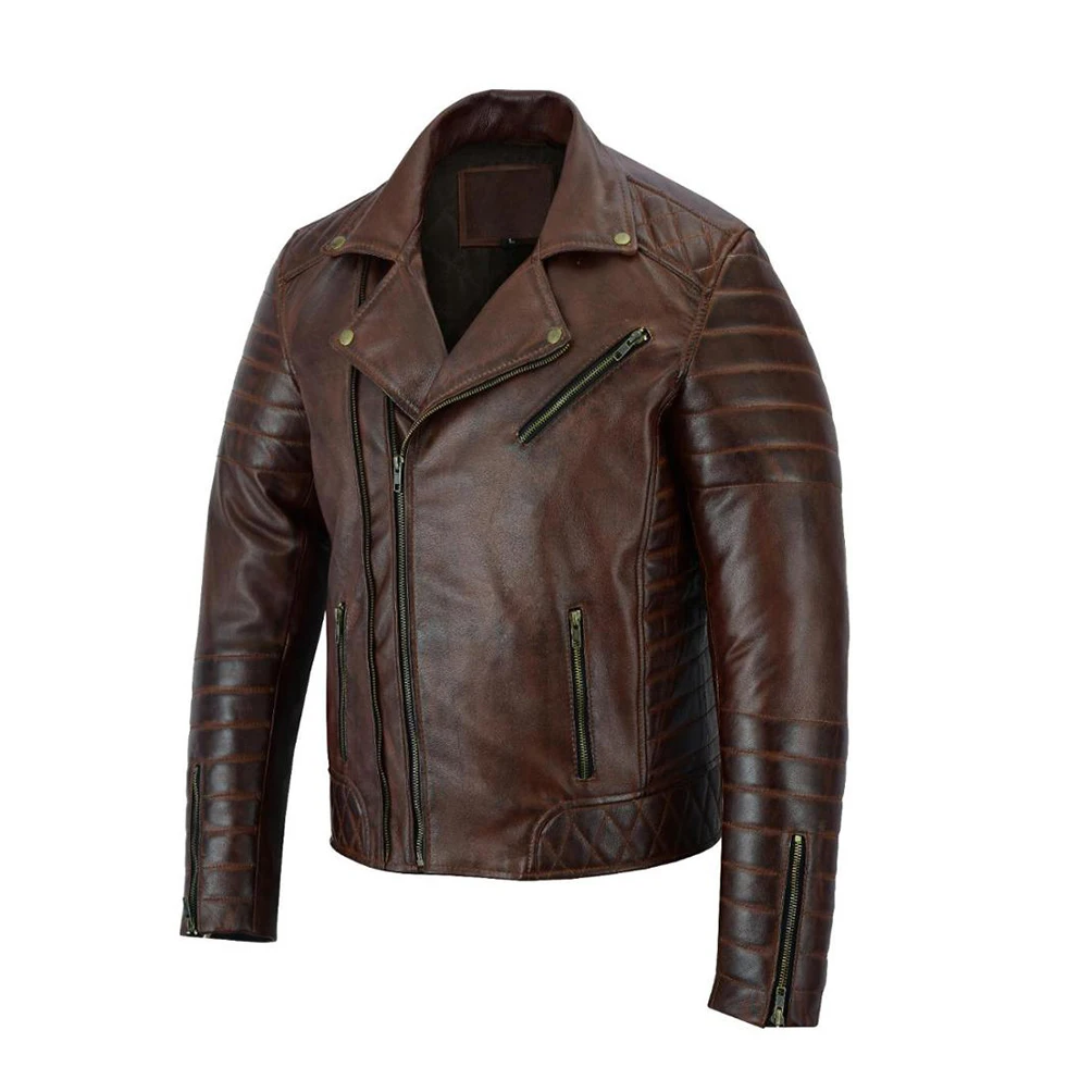 Men Leather Jacket Street Wear Low Moq Professional Pu Leather Jacket