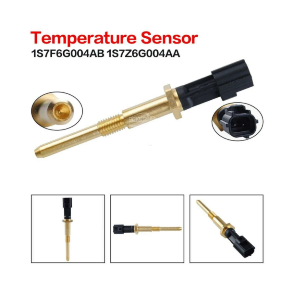 1S7F6G004AB 4125396 1S7Z6G004AA Car Cylinder Head Temperature Sensor f... — 2