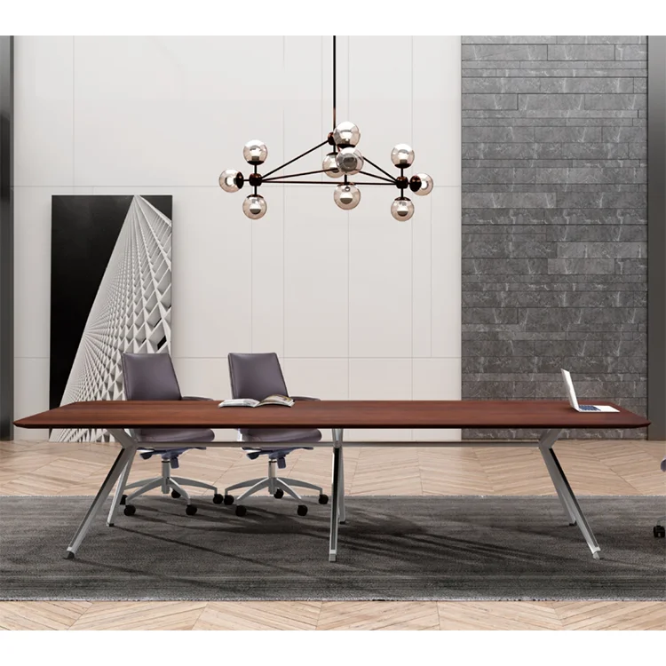 Paint Conference Table Simple Modern Conference Room Table and Chair Combination Conference Table Long Office Desk Rectangular