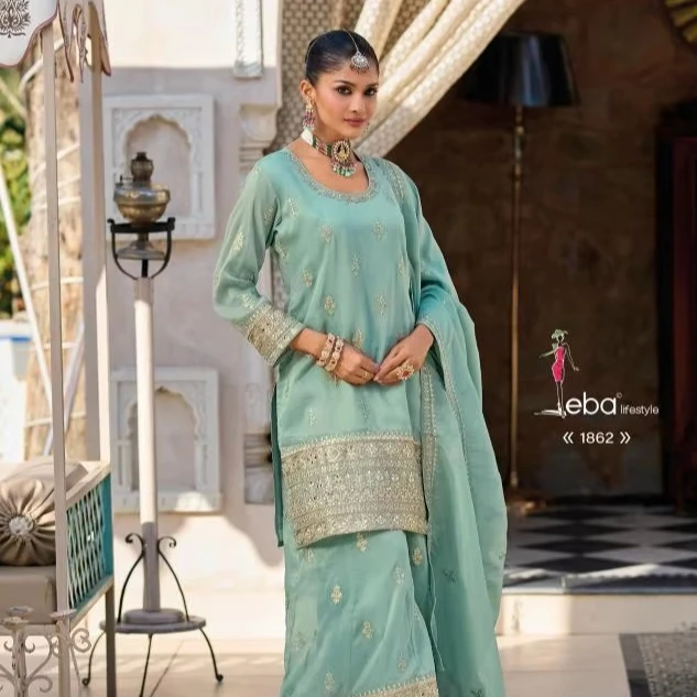 EBA HEERAMANDI SIMAR Winter/Summer Pakistani Party Wear Salwar Suits in Ahmedabad