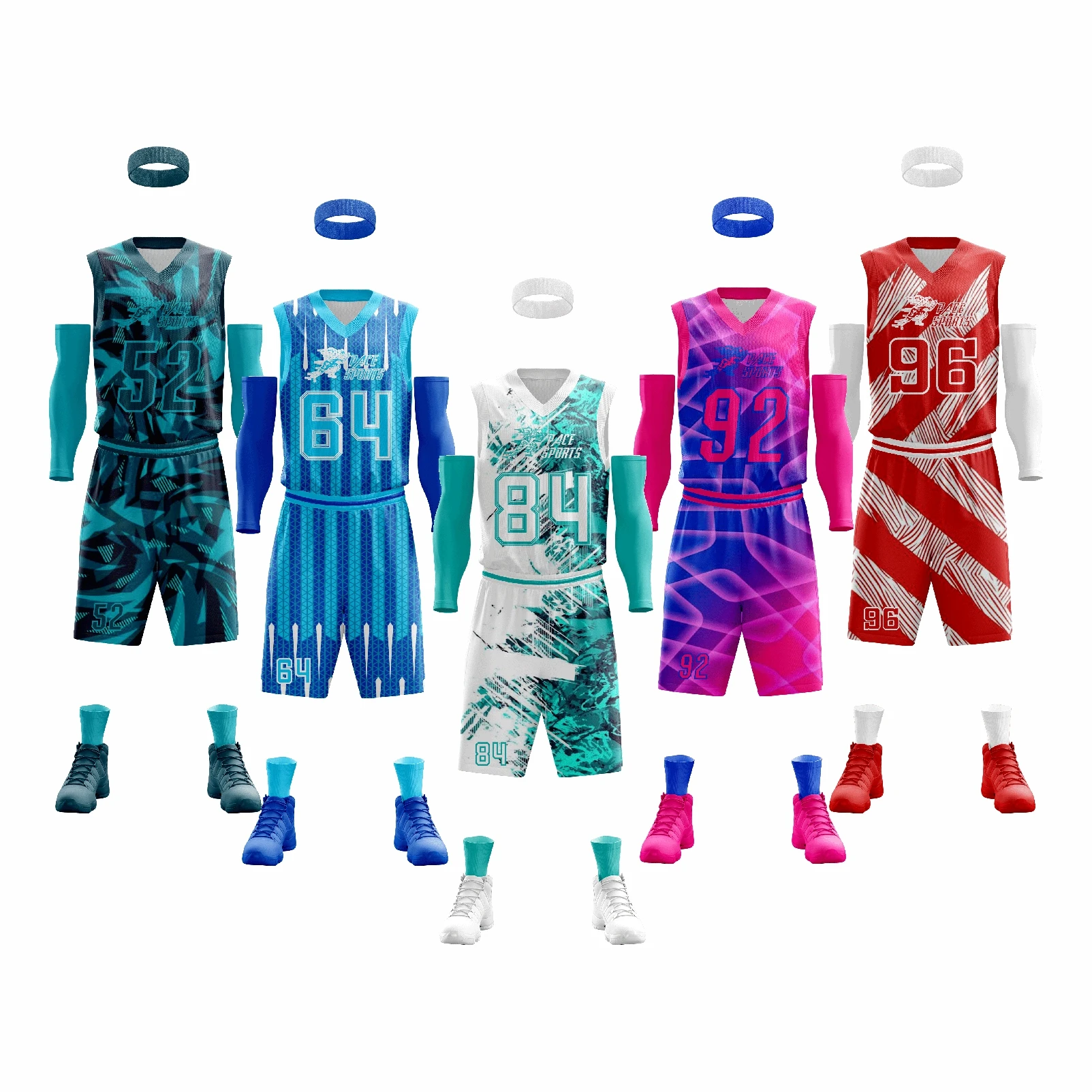 Market Basketball Apparel Companies Top Selling Quick-Dry Simple
