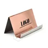 brushed rose gold