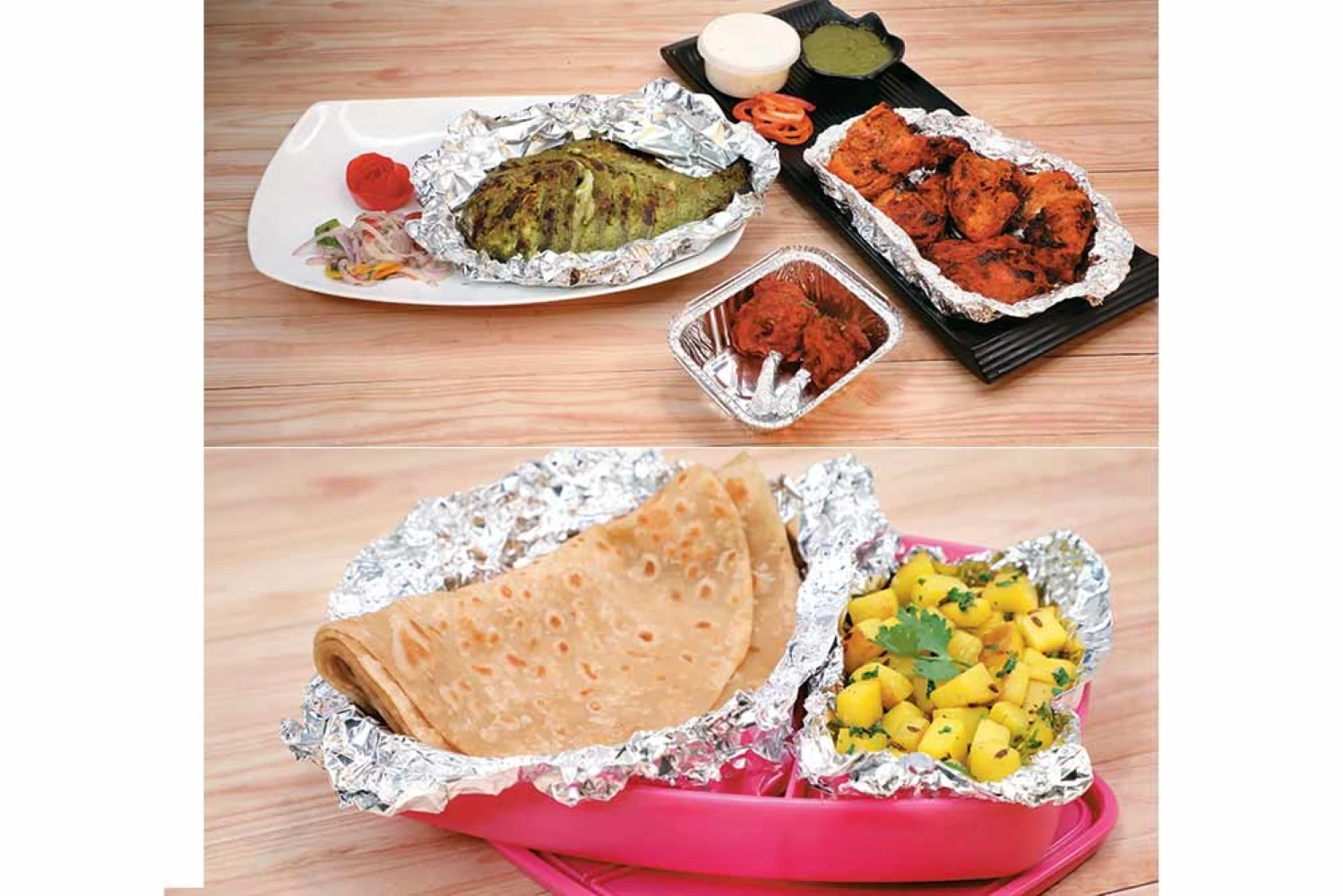 75 Meter Aluminum Foil Roll Heat Resistant Wrapping Freezing Storing