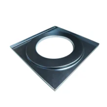 2024 Factory Direct Sales Strong And Durable Galvanized Cold-rolled Carbon Steel Square End Cover