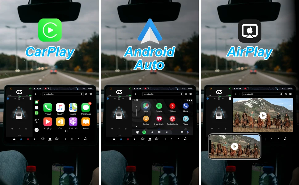 5g Chips Apple Carplay Wireless Android Auto Portable Smart Box For