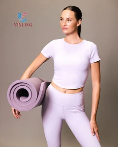 High Quality Custom Ladies Two Piece Yoga Set Plus Size Fitness Wholesale Yoga Sets for Women