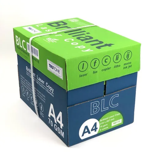 Blc A4 Letter Size Copy Paper 80gsm /bond Paper Buy Brilliant Laser