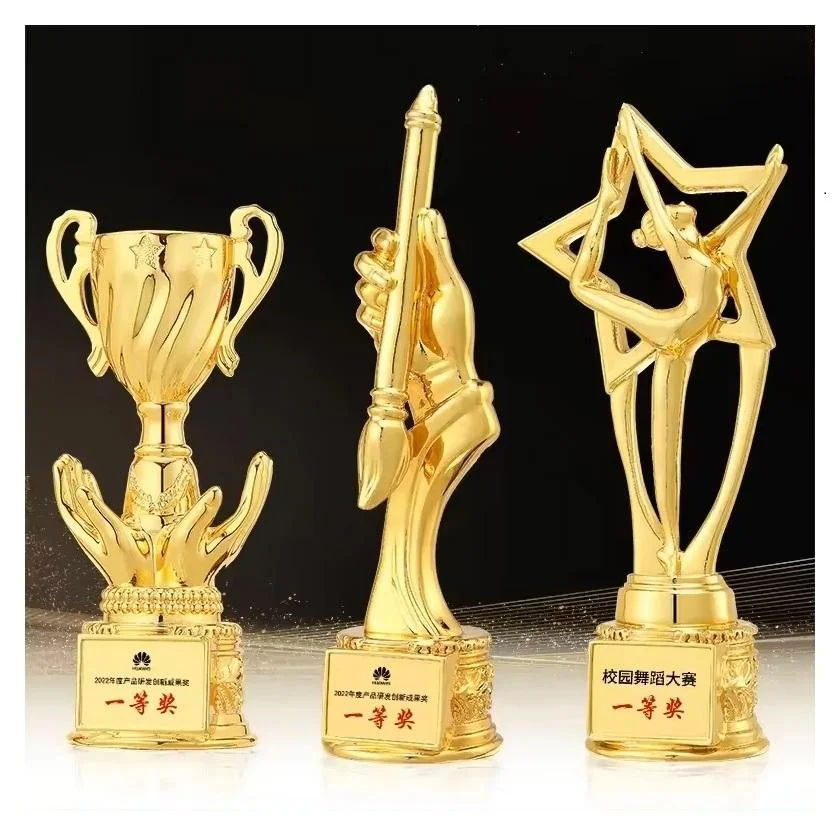 Latest Trophy Extravagant Custom Engraving Gold Crystal Metal Music Note Plaque Award for Best Singer Trophy & Recognition Award