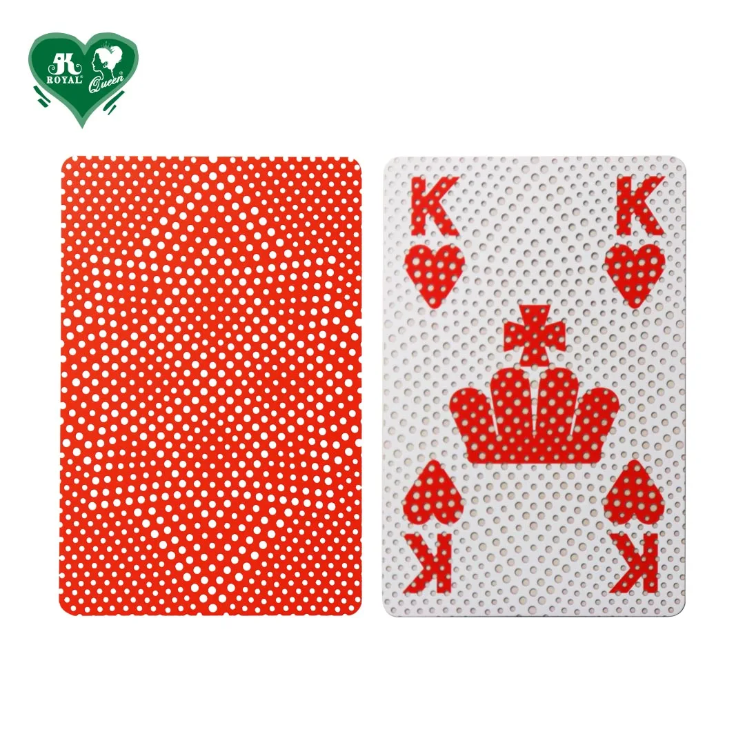 Transparent Plastic Playing Cards with Unique Coating