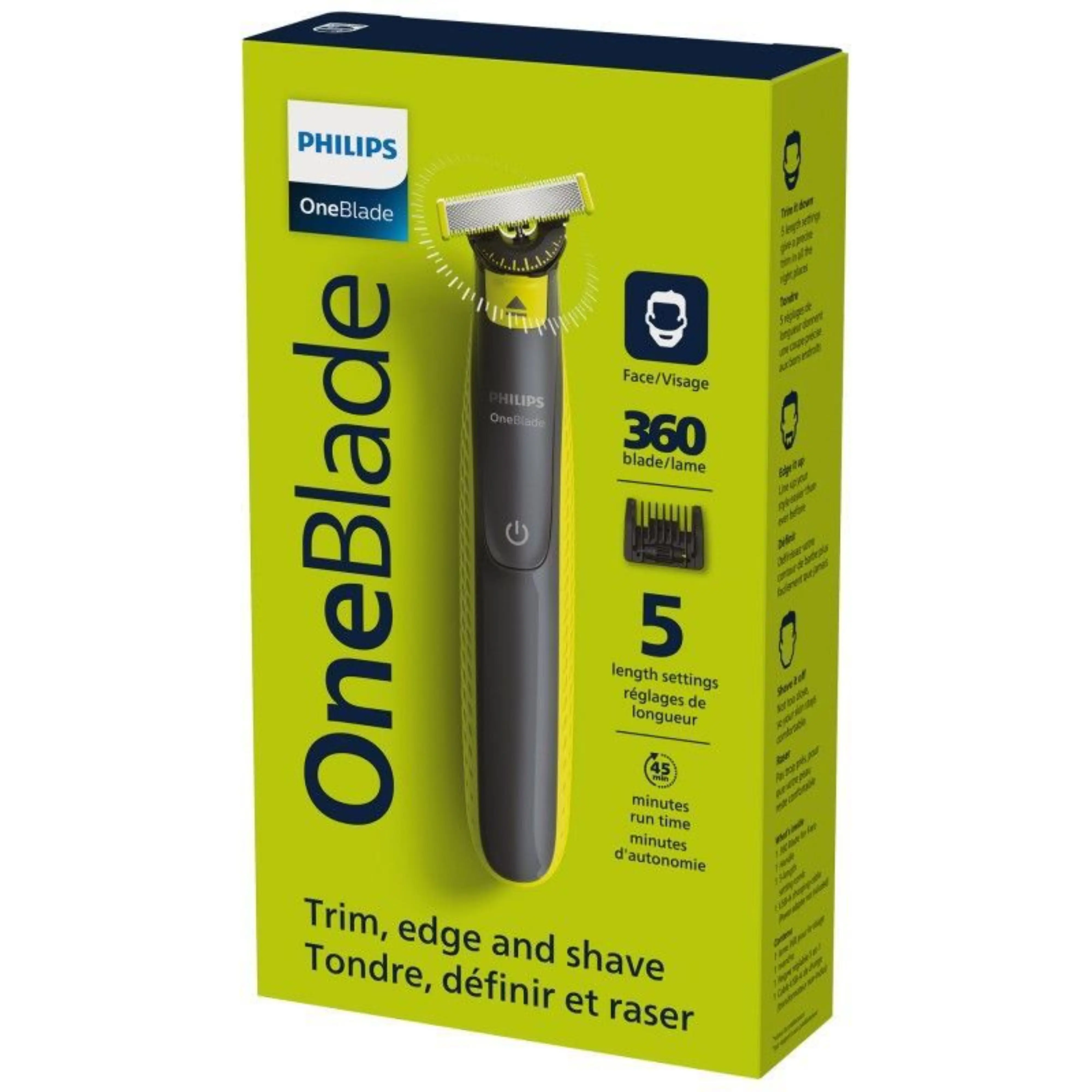 Prmium Phillips Norelco Oneblade Hybride Electric Trimmer For Good