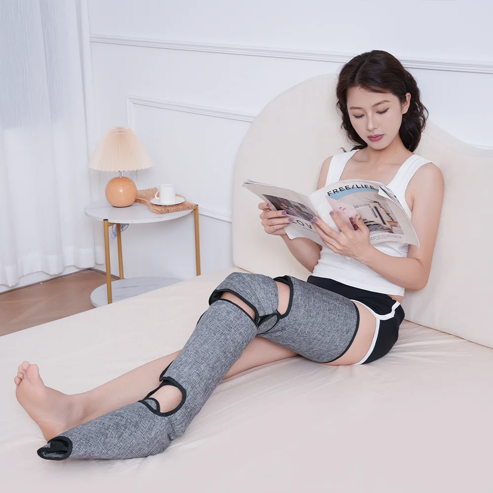 product new leg recovery boots electric heat air compression leg massager machine for circulation-3