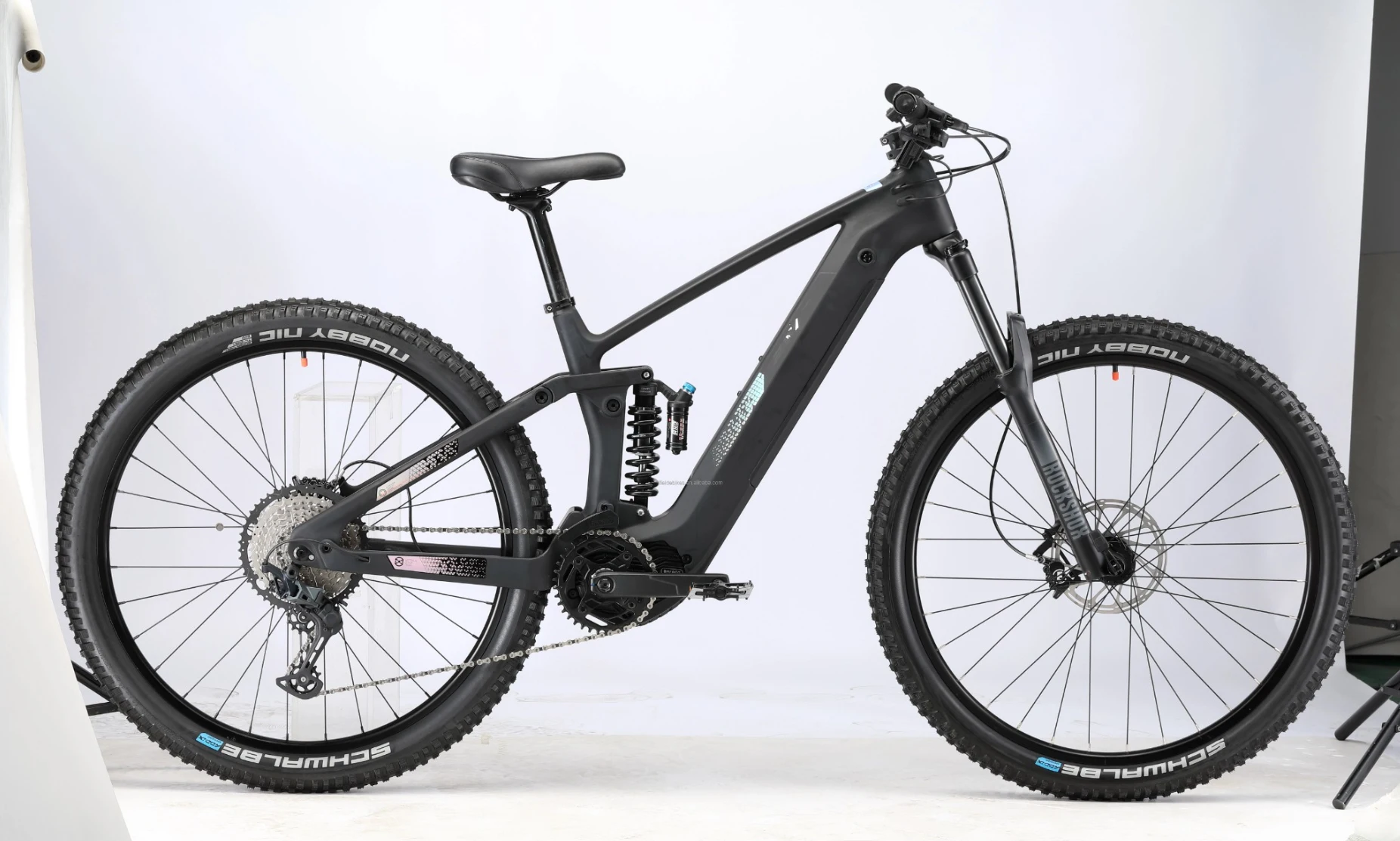AM Ebike telaio Bafang M510 in fibra di carbonio M560 elettrico Mountain  Bike telaio MTB 29 Full sospensione bicicletta Emtb telaio