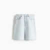 Pale denim blue