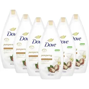 Dove Deep Moisture Body Wash for Dry Skin Moisturizing Body Wash Transforms Even the Driest Skin in One Shower , 22 Fl Oz (Pack