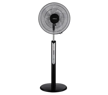 High-Quality Remote Control AC Floor Fan with 3 Adjustable Speeds, LED Display, and 7.5-Hour Timer for Ultimate Comfort FS40-JY