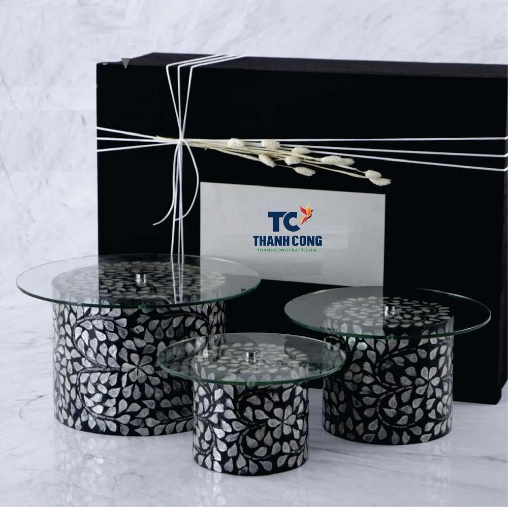 Decorative Capiz Mother Of Pearl Shell Burner 2 With Acrylic Cover For