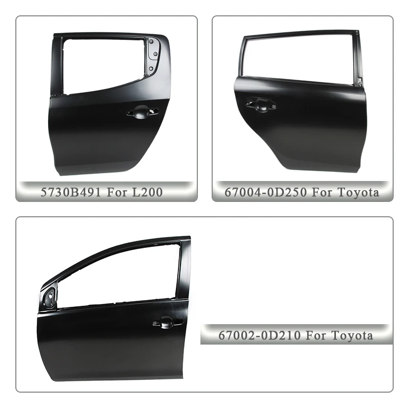 Auto Parts Front Rear Car Door For Land Cruiser Suv L200 Highland Front