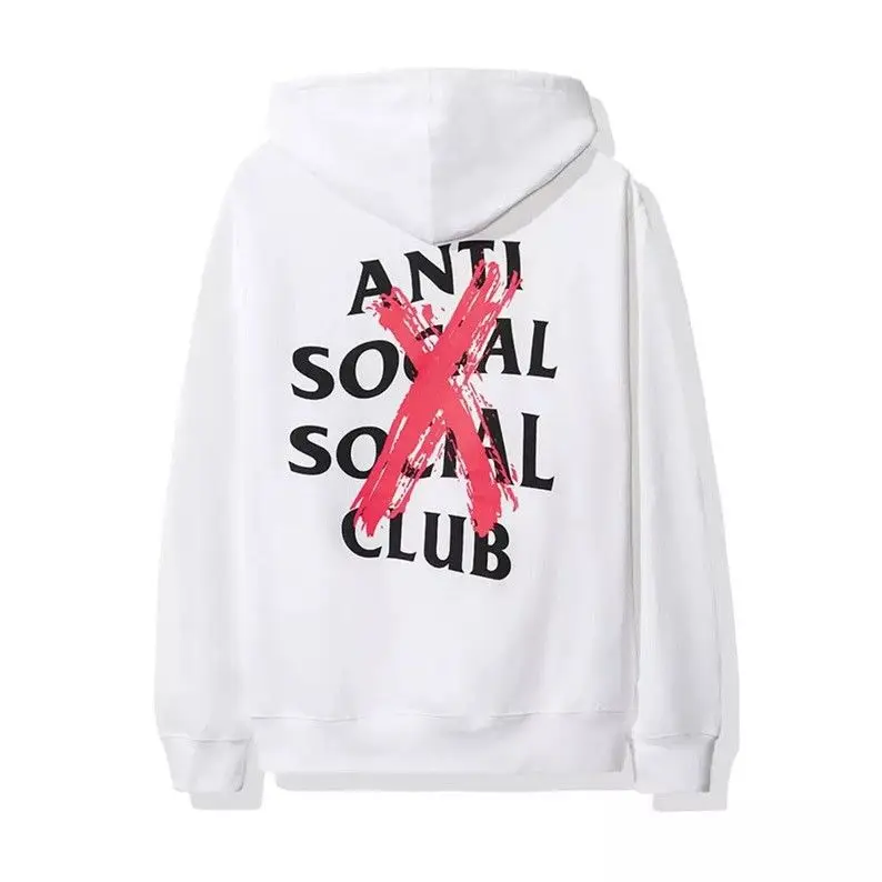 2022 Best Selling Assc Hoodies Pink Cross Letter Print Terry Thin Loose ...
