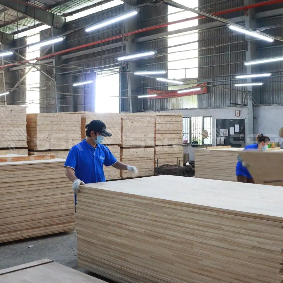 Ssr Vina Rubber Wood Finger Joint Board Rubber Wood Finger Joint