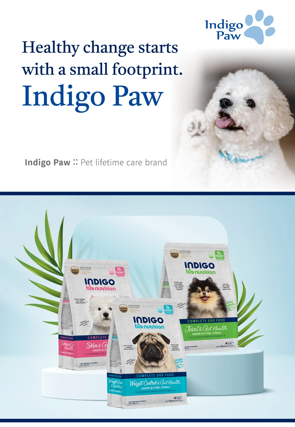 [osp] Indigo Bionutrition Organic And Functional Dry Dog Food (joint,Skin,Weight Control) High