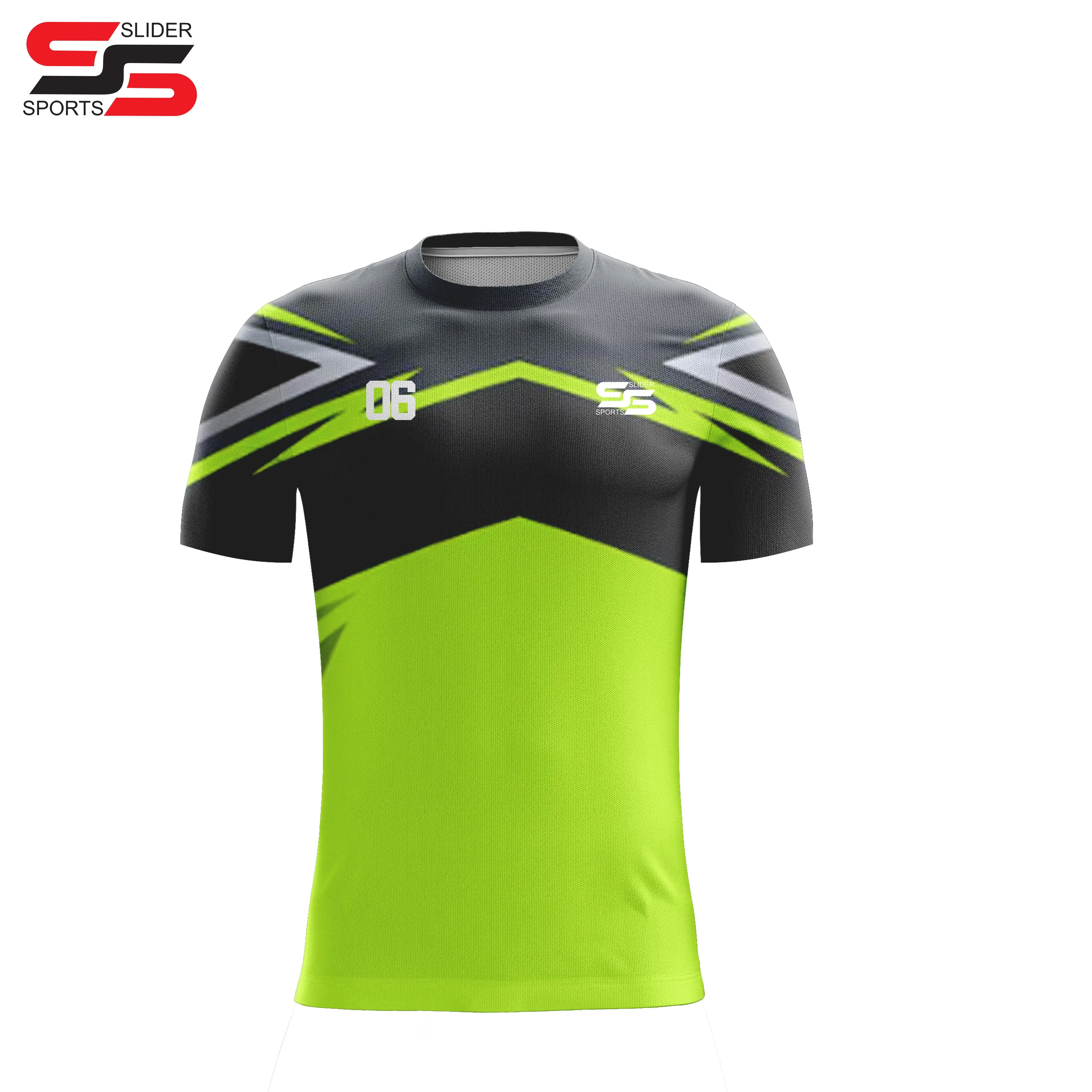 Sublimation Printed Customized Design Soccer Football Jersey Gaming T-shirts Team Esports Jersey Export