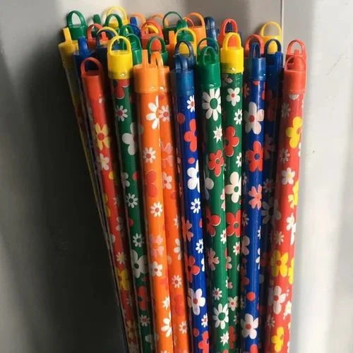 Stylish and Durable DECORATIVE PATTERNED BROOM HANDLE PVC Material Made in Vietnam