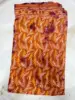 Marrón, dorado, efecto tie-dye