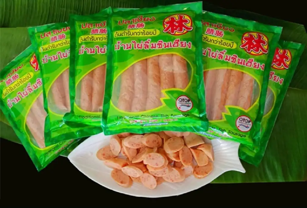 Traditional Chinese Fish Sausage Made From Fish 85 For Many Cooking