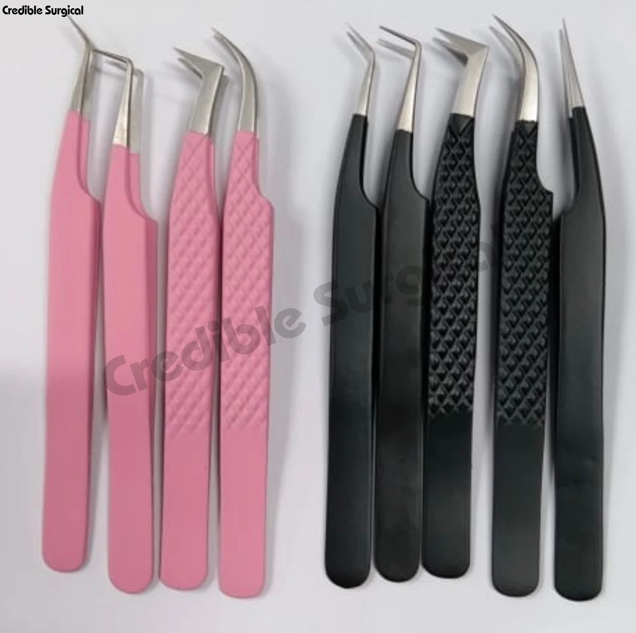 Premium Quality Customized Eyelash Tweezers Sustainable Stainless Steel