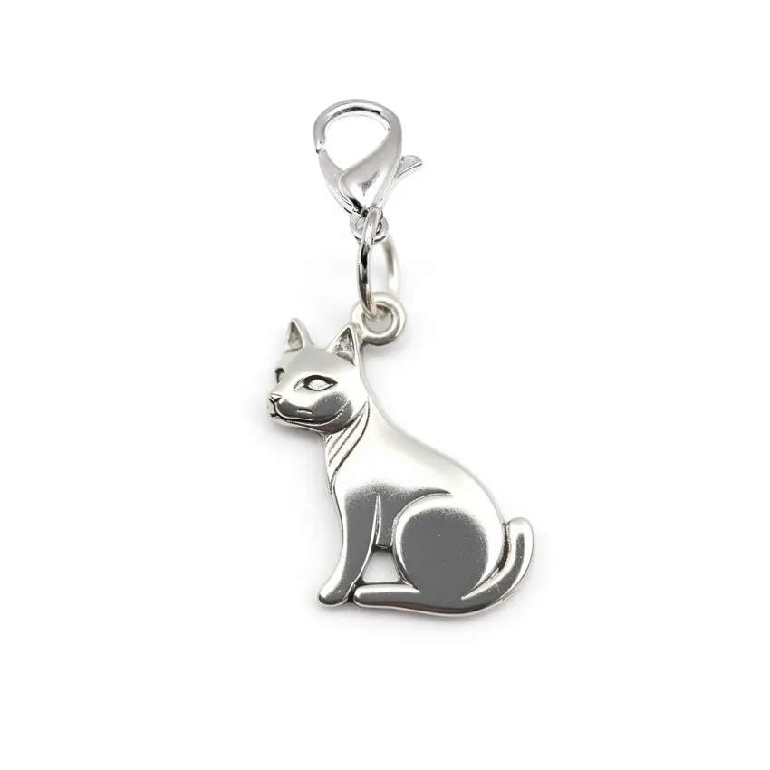 Custom Made Clip on Soft Enamel Metal Zipper Charms