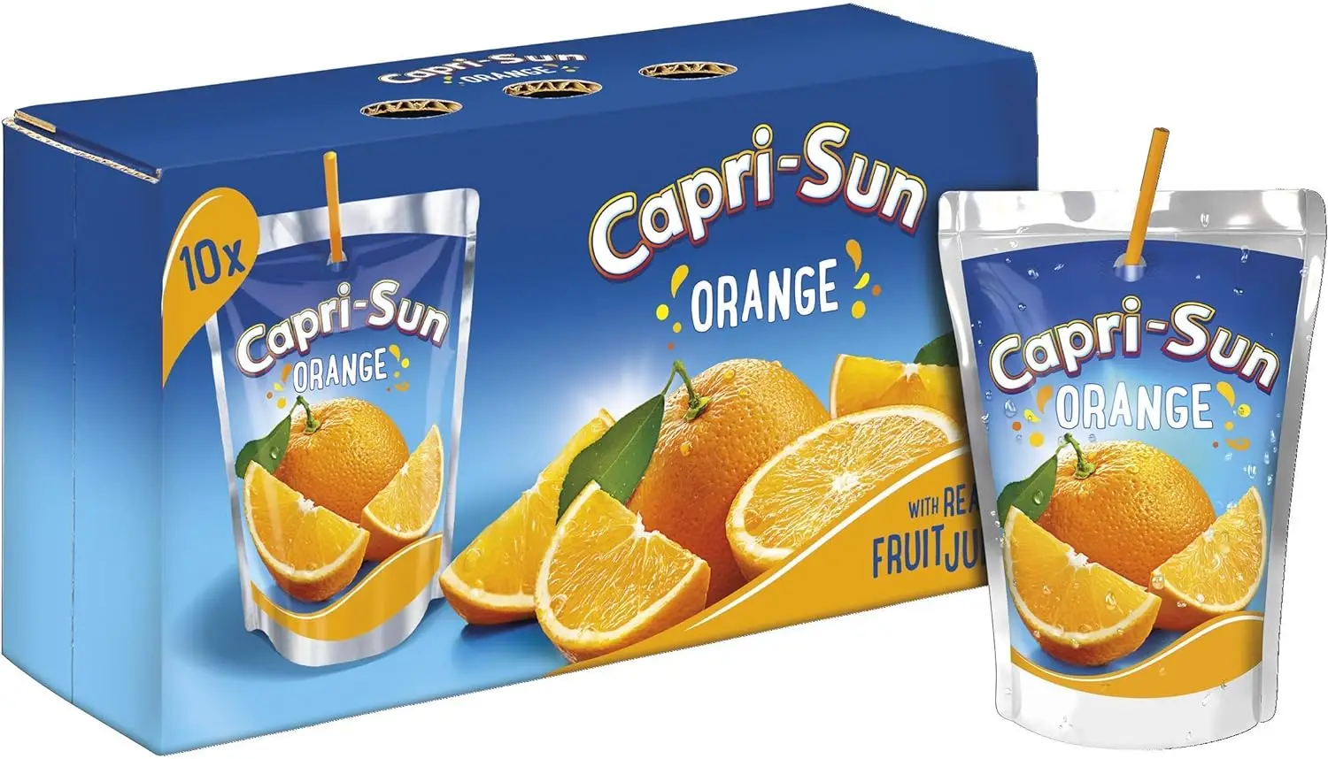 Capri Sun Multivitamin Fruit Juice Apple Orange Lemon Soft Drink - Buy ...