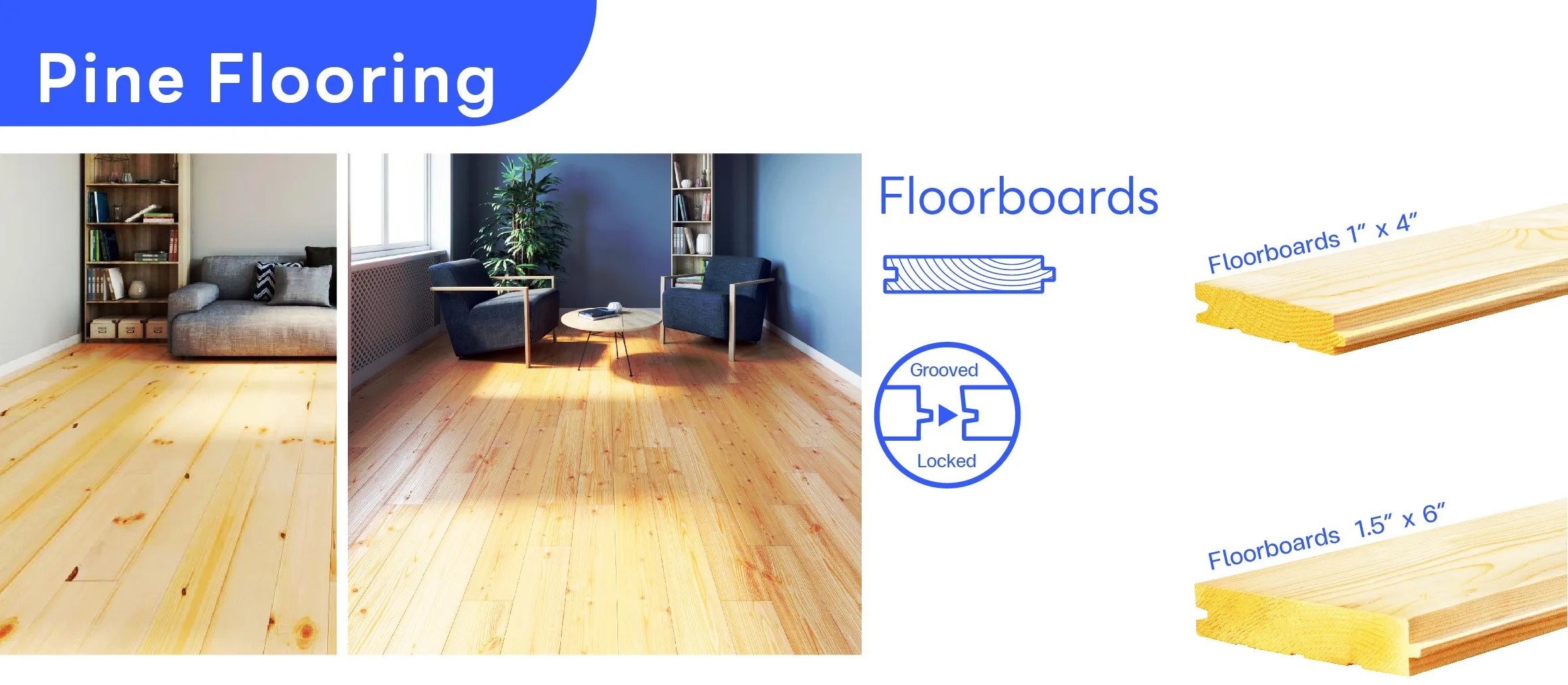 Sak Woodworks Northern Russian Pine Spruce Tonguegroove Wooden