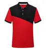 red with black