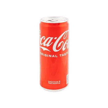 24 X Coca-Cola Original Taste Cans - 330ml Italian Alcohol-Free Soft Drink