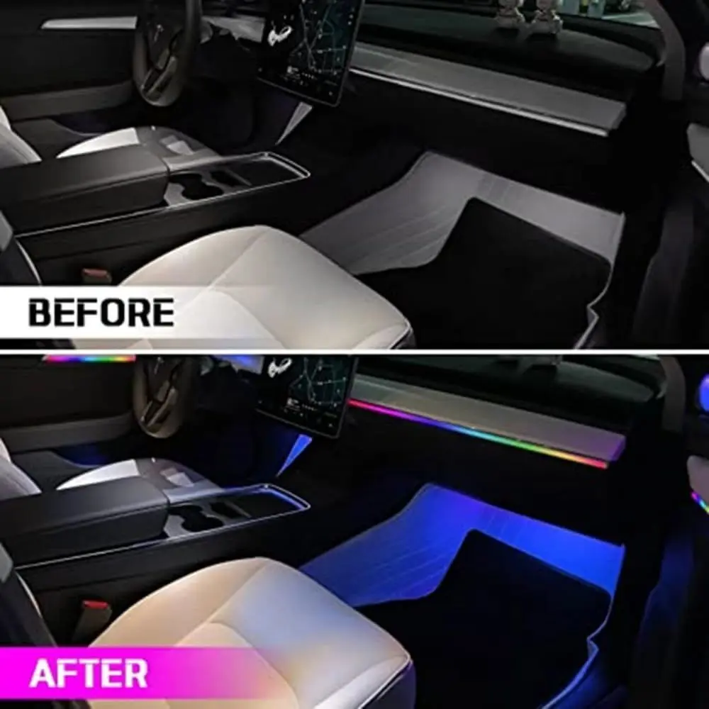 Factory Wholesale 18-in-1 Car Universal Symphony Ambient Light Kit