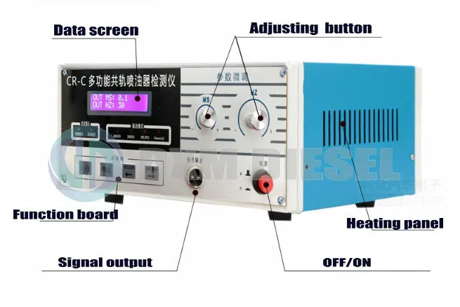 CR-C Electric Injector Tester Common Rail Injector Tester Multi-function diesel Electromagnetic Injector Tester